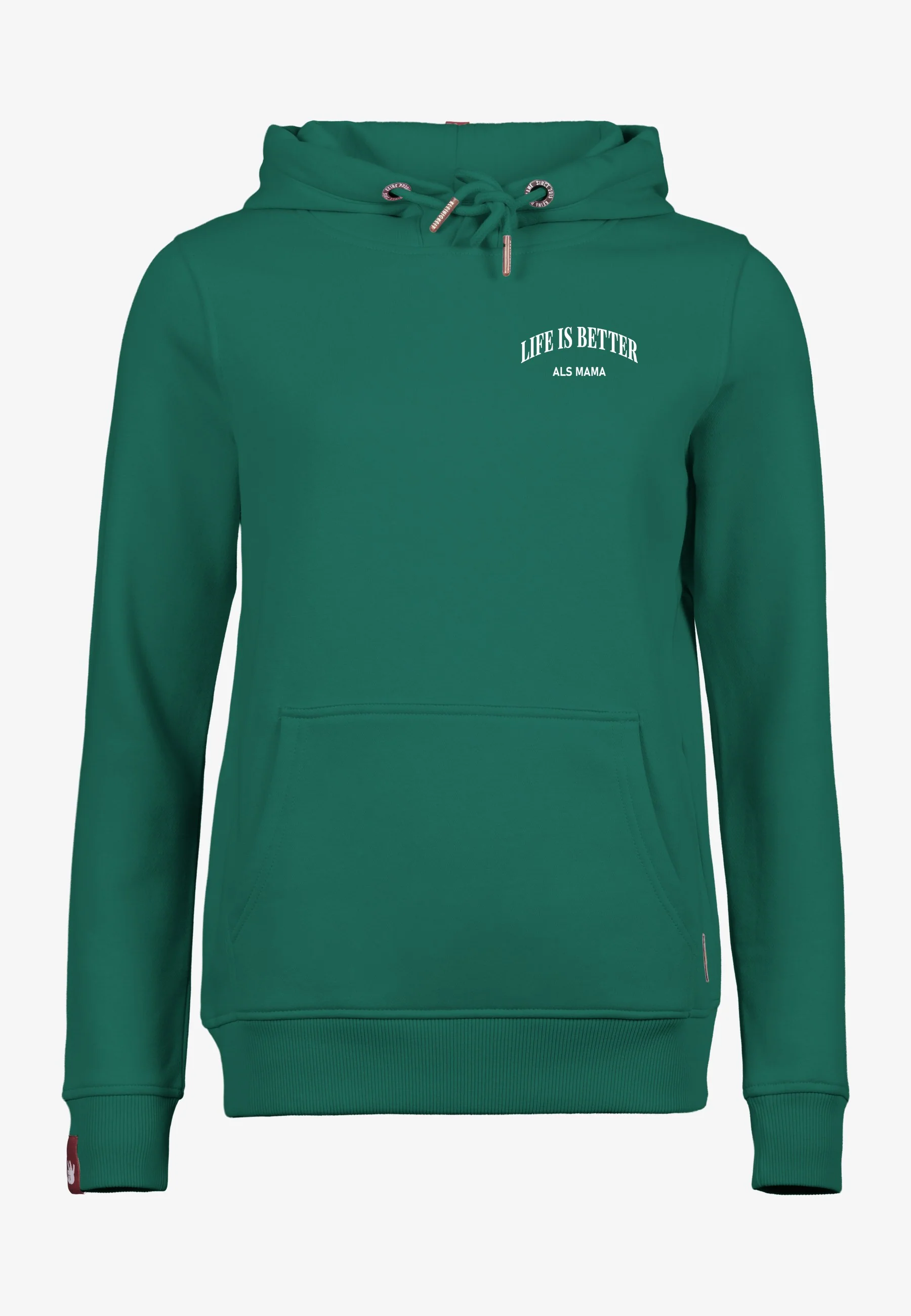 Görls Hoodie Life is better als Mama - Image 3