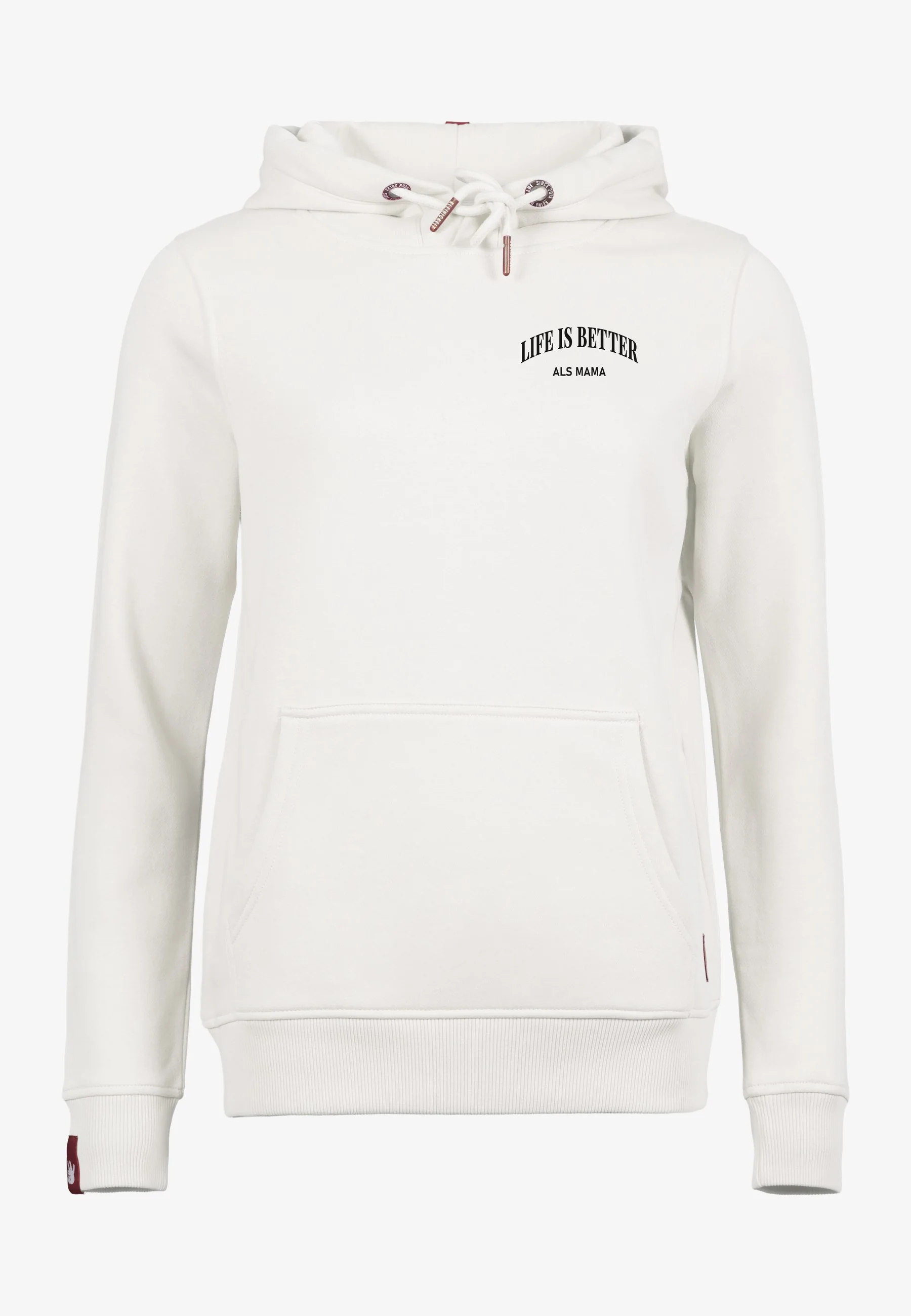 Görls Hoodie Life is better als Mama - Image 7