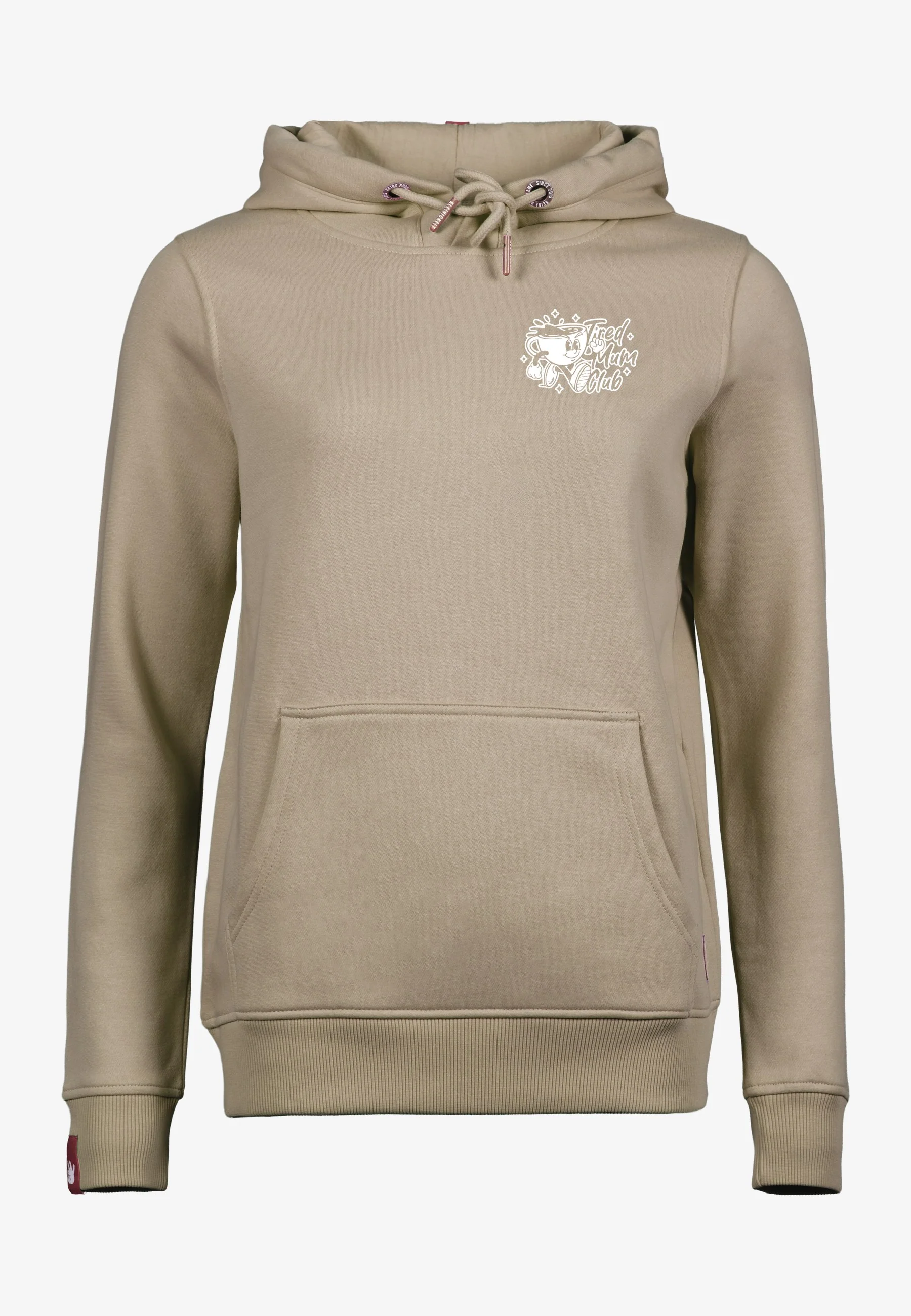 Görls Hoodie Tired Mum Coffee Club - Image 2