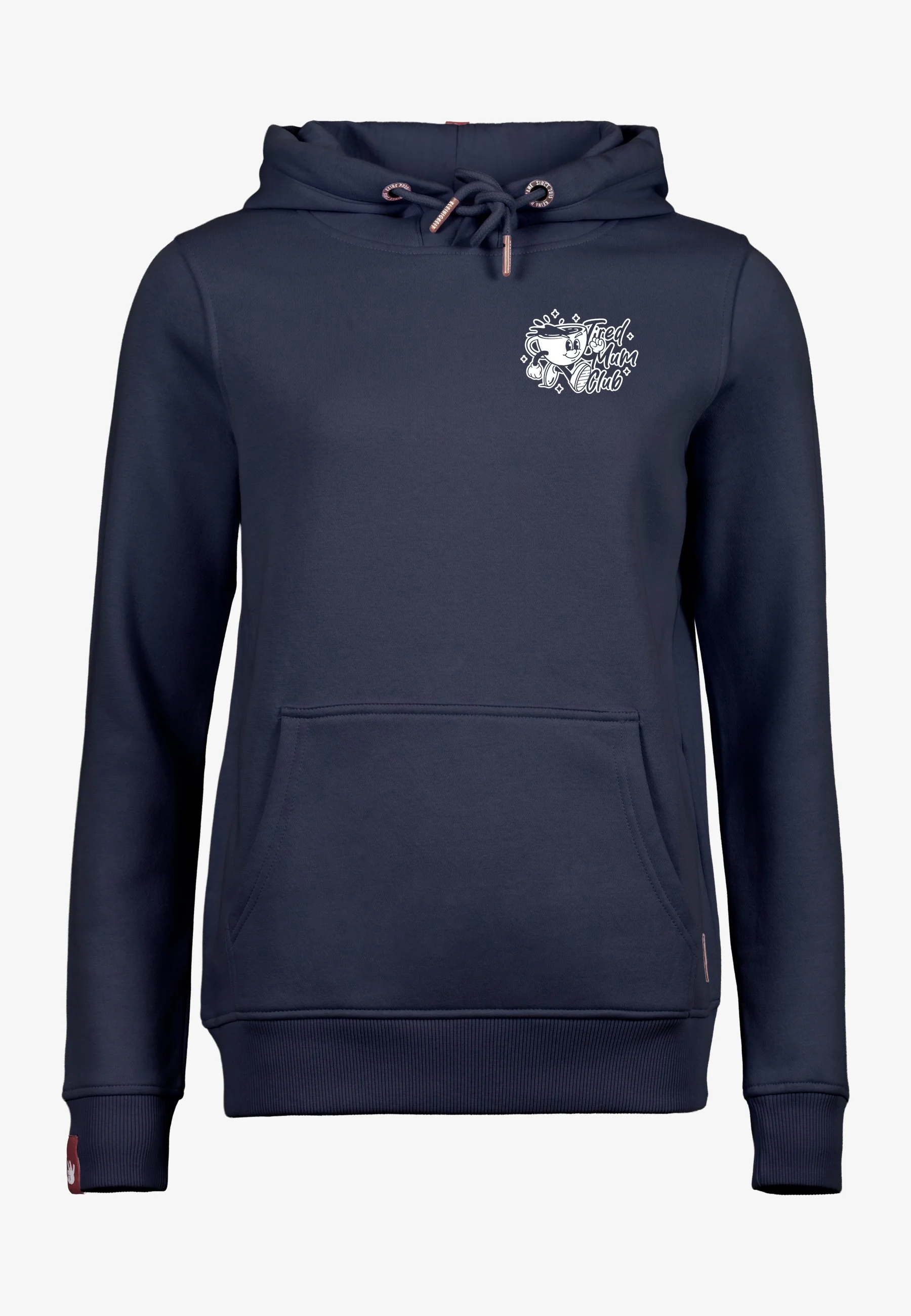 Görls Hoodie Tired Mum Coffee Club - Image 4