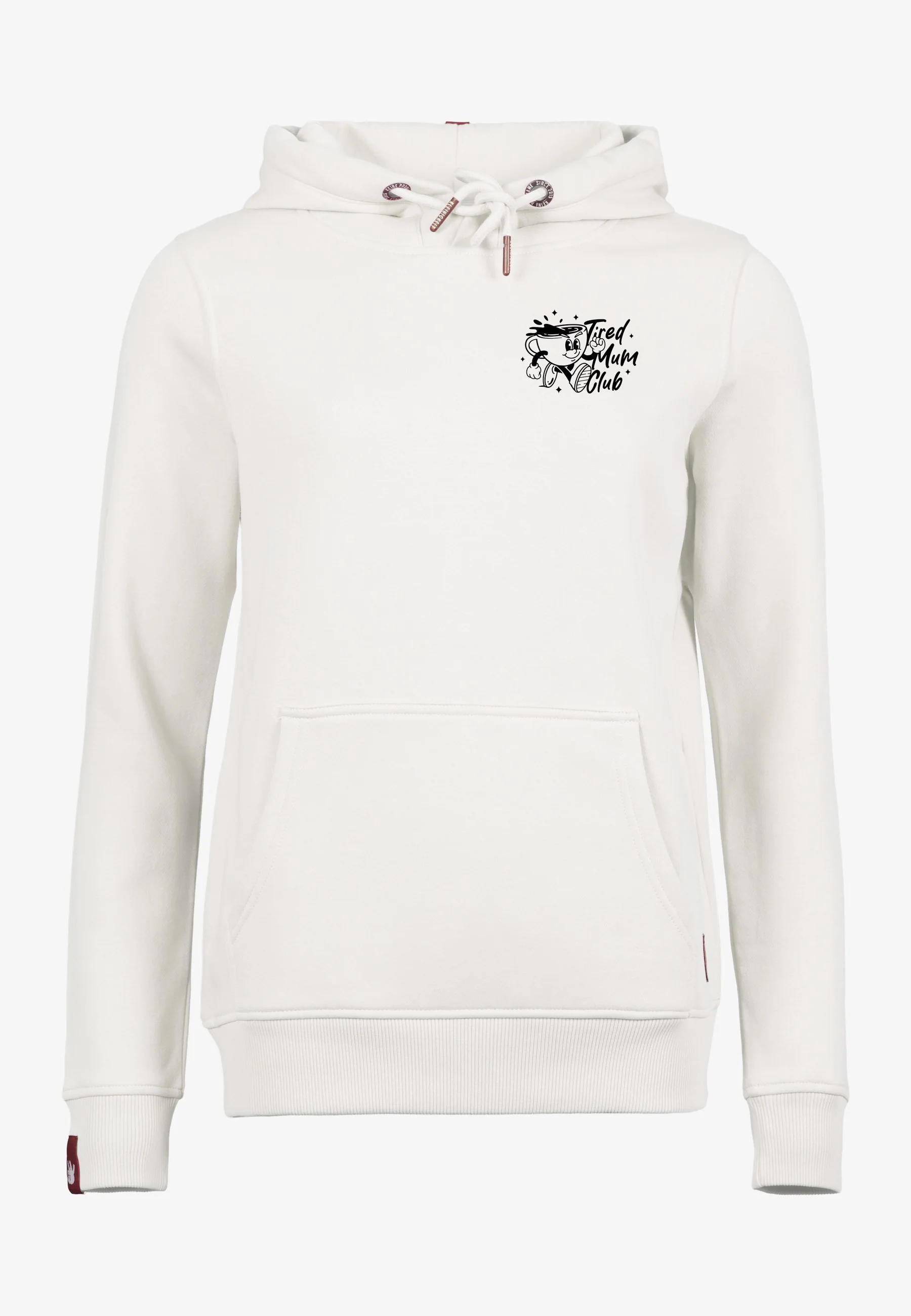 Görls Hoodie Tired Mum Coffee Club - Image 7