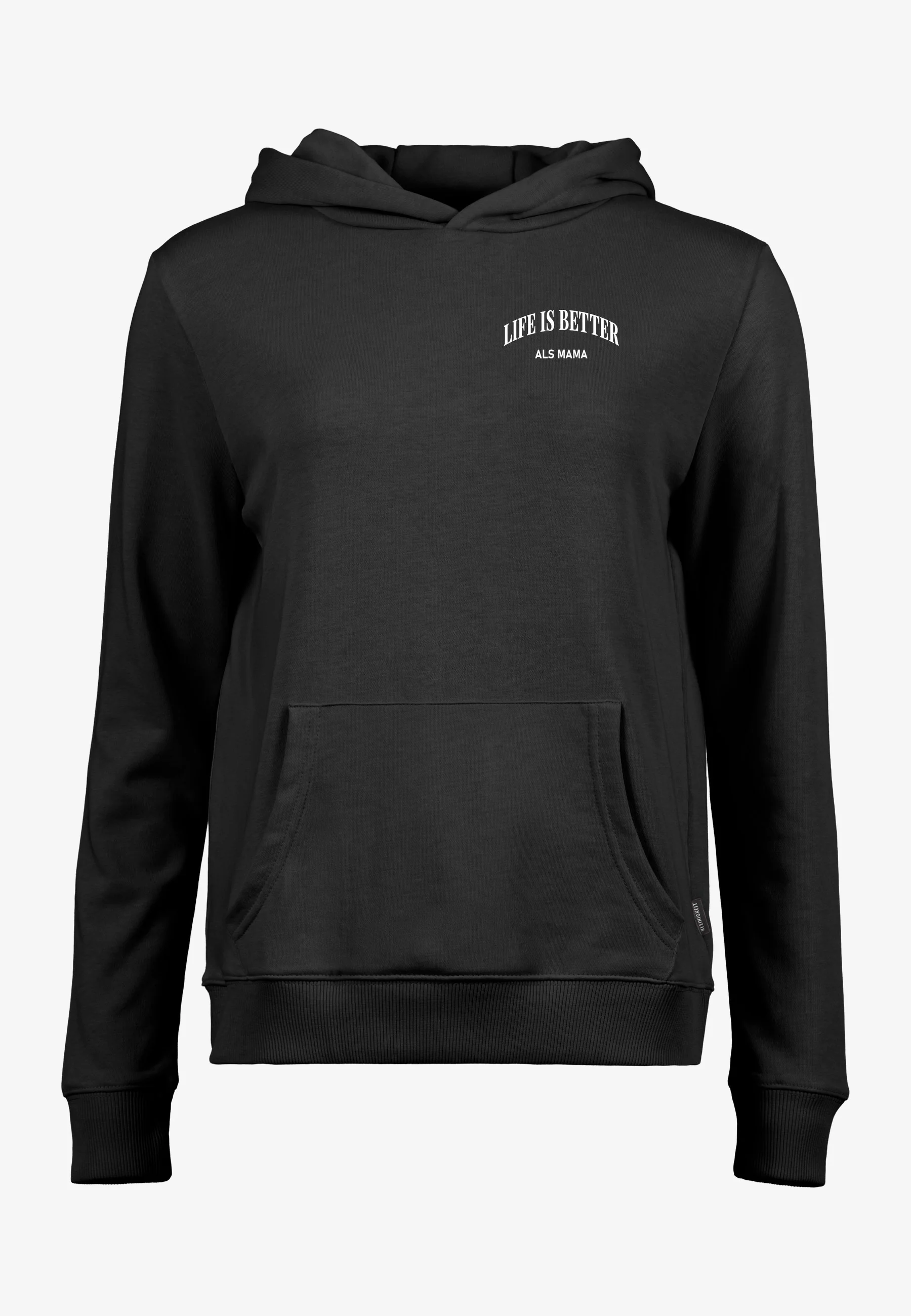 Görls Light Hoodie Life is better als Mama